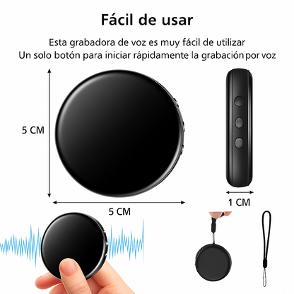 SeryaTech™ Grabadora de voz