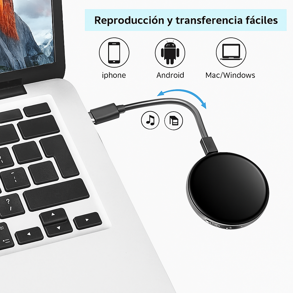 SeryaTech™ Grabadora de voz
